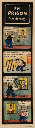 Pierrot 1938 - n°9 - page 5 - En prison - Film Express - 27 février 1938