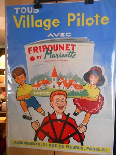Affiche Tous Village Pilote avec Fripounet et Marisette - janvier 2022 (2)