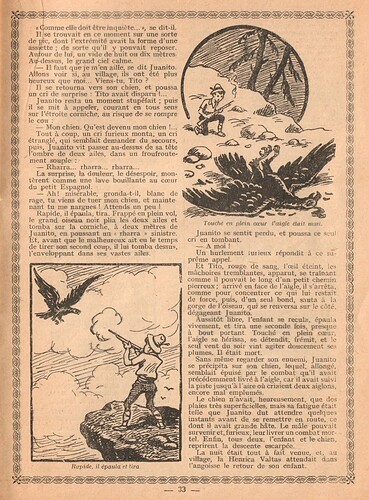 Almanach Cri-Cri 1939 - Le petit chasseur d'aigles - page 33