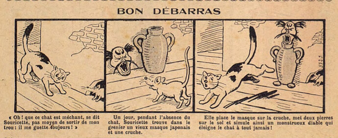 Lisette 1932 - n°42 - page 2 - Bon débarras - 16 octobre 1932