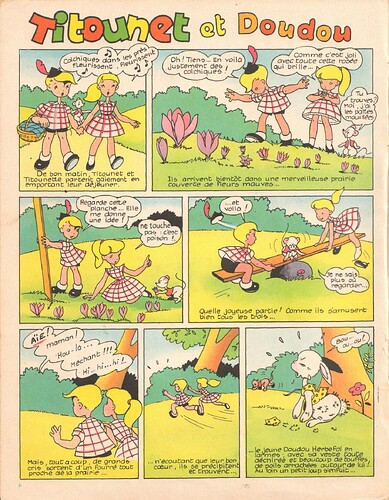Titounet et Titounette - n°1 - Dans la forêt d'Automne - 3e trim 1958 - page 4