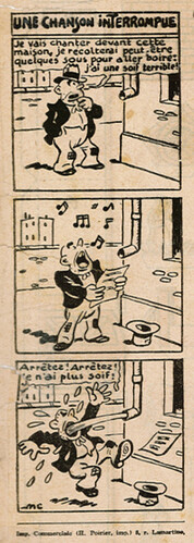 Coeurs Vaillants 1937 - n°14 - page 11 - Une chanson interrompue - 4 avril 1937