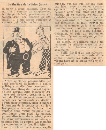 Almanach National 1933 - 27 - dimanche 30 avril 1933 - Le théâtre de la foire (suite)