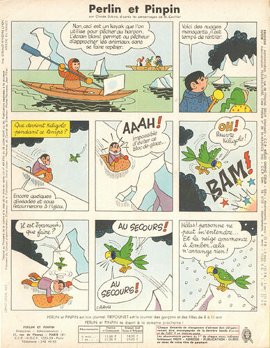 Perlin et Pinpin n°13 du jeudi 30 mars 1967