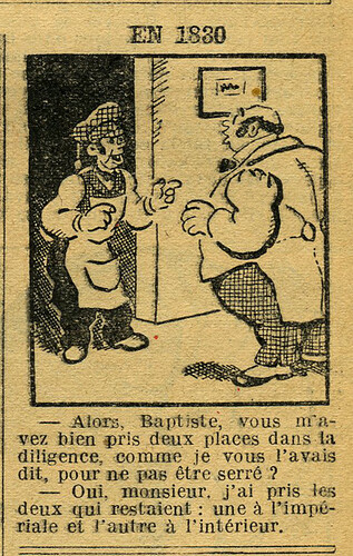 Cri-Cri 1934 - n°840 - page 6 - En 1830 - 1er novembre 1934