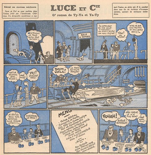 Ames Vaillantes 1938 - n°32 - page 8 - Lucie et Cie - 11 août 1938