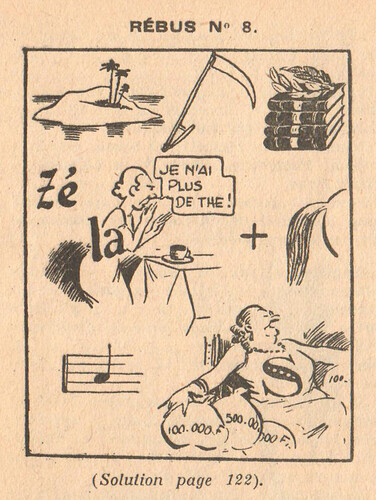 Almanach François 1939 - page 114 - Rébus n°8