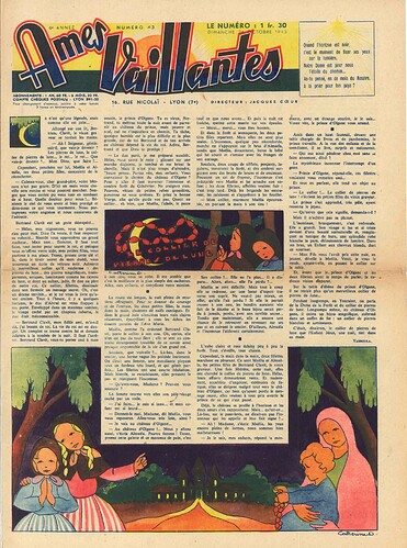 Ames Vaillantes 1943 - n°43 - 24 octobre 1943 - page 1