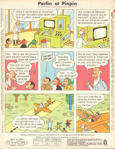Perlin et Pinpin n°30 du jeudi 27 juillet 1967