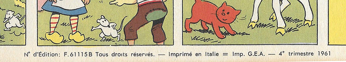 Album n°52 - Le totem de compère le loup - page 20 - 4e trim 1961 - Claude Dubois (extrait)