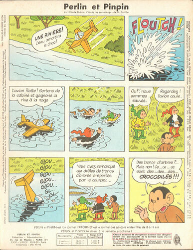Perlin et Pinpin n°35 du jeudi 31 août 1967