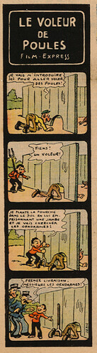 Pierrot 1937 - n°50 - page 5 - Le voleur de poules - Film Express - 12 décembre 1937