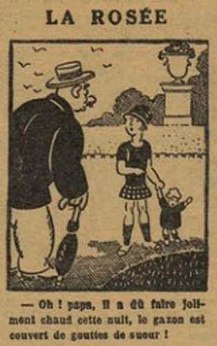 Fillette 1929 - n°1109 - page 15 - La rosée - 23 juin 1929