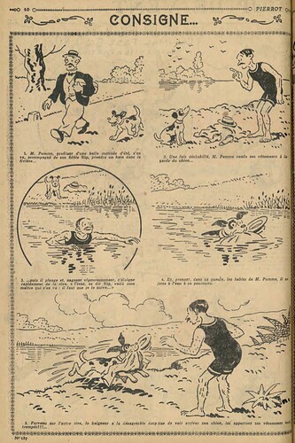 Pierrot 1928 - n°137 - page 10 - Consigne - 5 août 1928