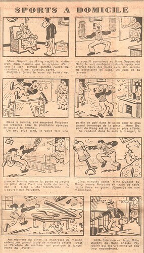 Coeurs Vaillants 1934 - n°21 - page 8 - Sports à domicile - 20 mai 1934