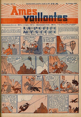 Ames Vaillantes 1939 - n°43 - 26 octobre 1939