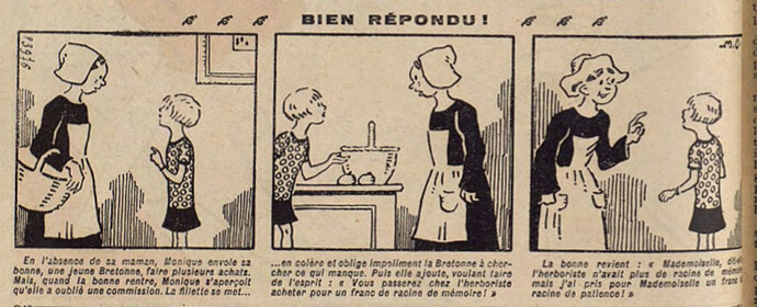 Lisette 1928 - n°349 - page 2 - Bien répondu ! - 18 mars 1928