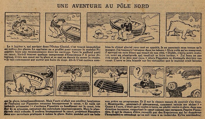 L'Intrépide 1932 - n°1140 - page 14 - Une aventure ua pôle nord - 26 juin 1932