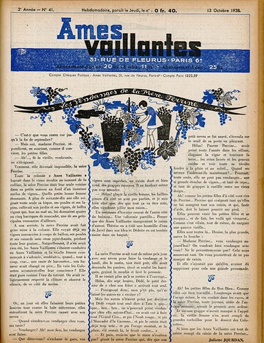 Ames Vaillantes 1938 - n°41 - 13 octobre 1938 - page 1