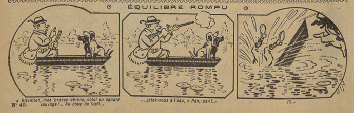 Pierrot 1926 - n°40 - page 2 - Equilibre rompu - 26 septembre 1926