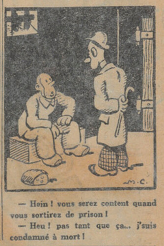 L'Epatant 1931 - n°1197 - page 2 - Hein ! vous serez content quand vous sorturez de prison ! - 9 juillet 1931