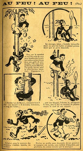 Almanach Pierrot 1930 - page 121 - Au feu ! Au feu !