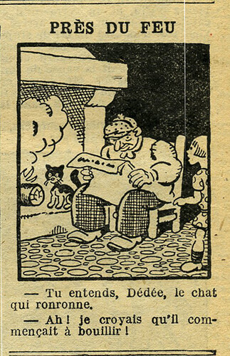 Cri-Cri 1934 - n°798 - page 6 - Près du feu - 11 janvier 1934