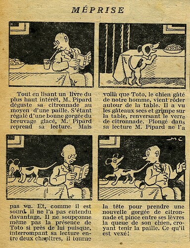 Cri-Cri 1932 - n°697 - page 4 - Méprise - 4 février 1932