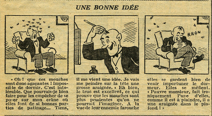 Cri-Cri 1932 - n°737 - page 11 - Une bonne idée - 10 novembre 1932