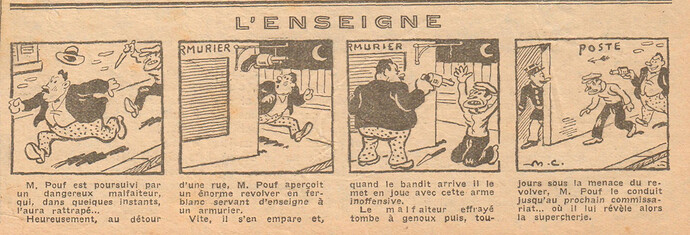 Coeurs Vaillants 1934 - n°27 - page 2 - L'enseigne - 1er juillet 1934