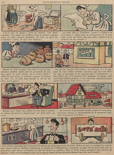 Guignol 1933 - n°243 - Le Cuisinier du Sultan - 28 mai 1933 - page 8