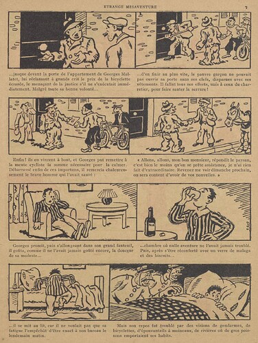 Guignol 1934 - n°6 - Etrange mésaventure - 11 février 1934 - page 7