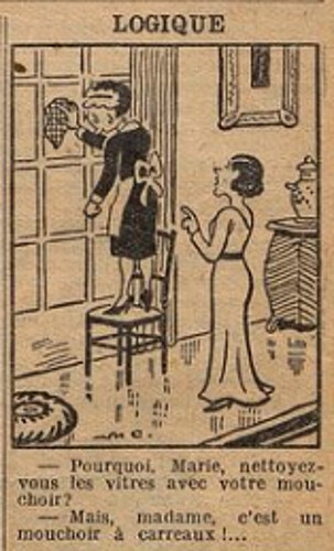 Fillette 1934 - n°1357 - page 6 - Logique - 25 mars 1934