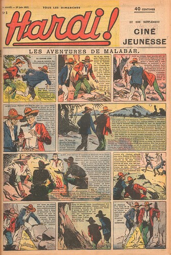 Hardi 1937 - n°1 - page 1 - 27 juin 1937