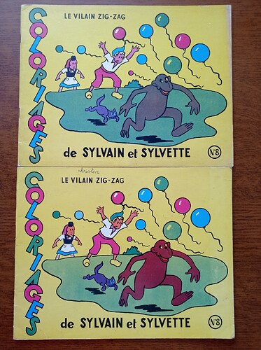 coloriages sylvain 8 couvertures