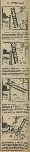 Fillette 1931 - n°1210 - page 4 - La bonne cane - 31 mai 1931