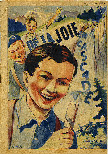 Album B - De la joie en cascade - 2 et 3 septembre 1944