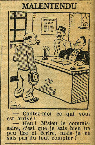 Cri-Cri 1936 - n°902 - page 4 - Malentendu - 9 janvier 1936