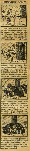 Cri-Cri 1931 - n°642 - page 2 - L'ingénieux scout - 15 janvier 1931