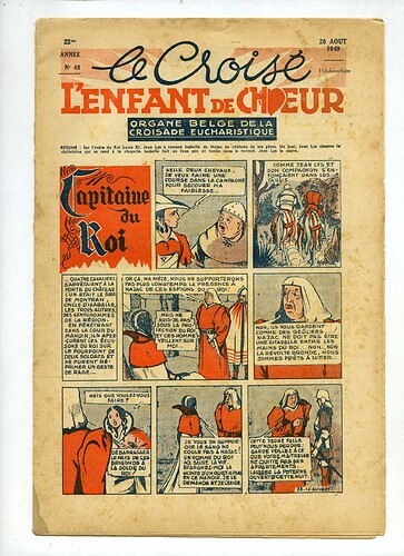 Le Croisé - L'Enfant de Choeur 1949 - n°48 - 28 août 1949 - page 1
