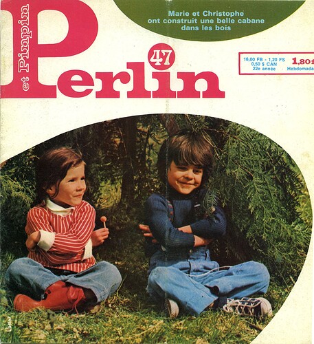 Perlin et Pinpin 1977 - n°47 - 23 novembre 1977 - page 1