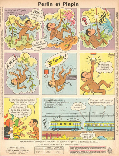 Perlin et Pinpin n°45 du jeudi 11 novembre 1965