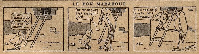 Fillette 1937 - n°1507 - page 6 - Le bon marabout (Delorme) - 7 février 1937