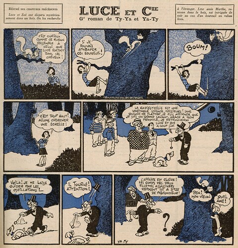 Ames Vaillantes 1938 - n°4 - page 1 - Lucie et Cie - 27 janvier 1938