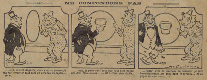 Pierrot 1927 - n°60 - page 2 - Ne confondons pas - 13 février 1927