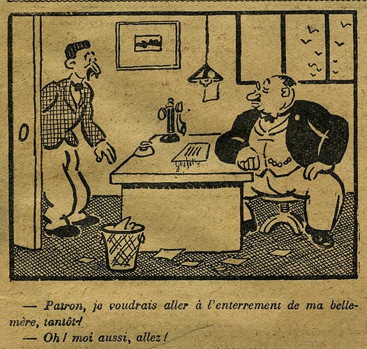 Almanach National 1930 - 3 - Mercredi 22 janvier 1930