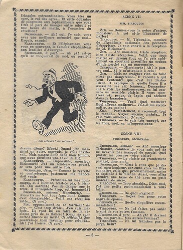 Almanach Petit Illustré 1932 - Les Farces de Zizi - page 6