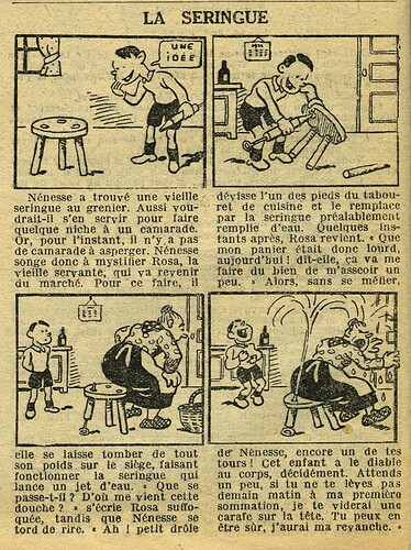 Cri-Cri 1934 - n°815 - page 4 - La seringue - 10 mai 1934