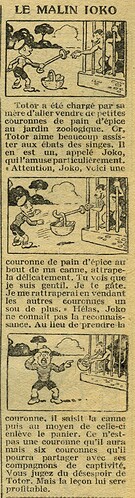 Cri-Cri 1932 - n°736 - page 13 - Le malin Joko - 3 novembre 1932