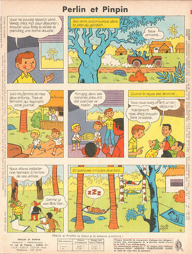 Perlin et Pinpin n°6 du jeudi 11 février 1965